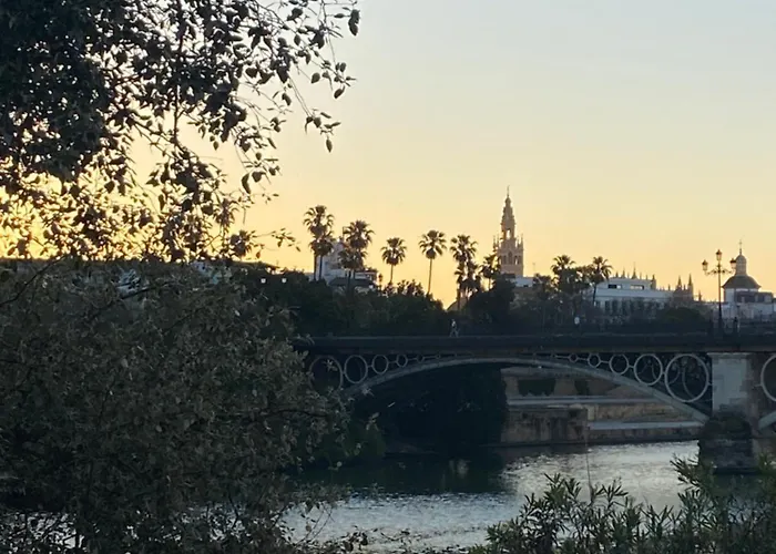 Charming House In Triana,Best City View From Patio